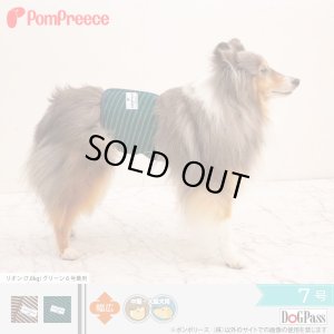 画像1: 【お買い得】中大型犬用 マナーベルト メッシュストライプ 7号